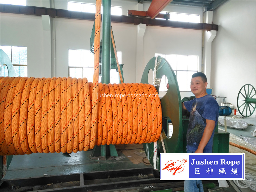 12 Strand Braided Uhmwpe Core Polyester Cover