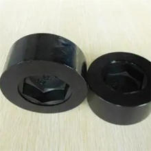 Custom Machined Milled Part Silver Black Coating Treatment