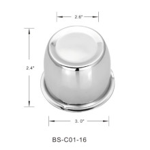 Capuchon de calibre 75mm Caliber Rim Hub Center