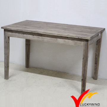 Casa de madera sólida Vintage Handmade Sandblasting Wooden Table