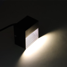 Luz embutida LED para degraus para exterior 3W