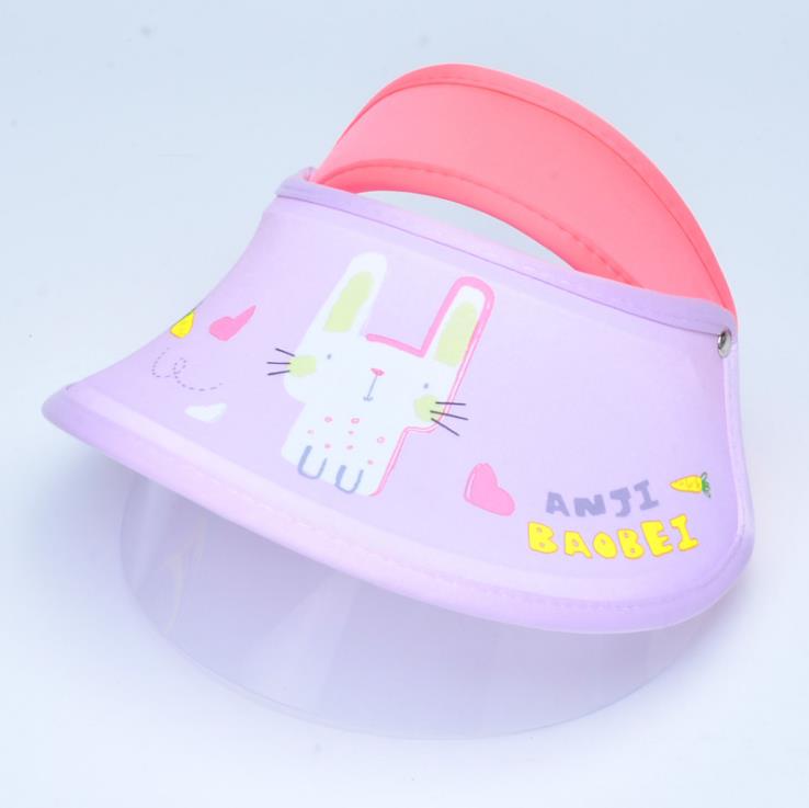 Children Protective Mask Face Shield Mask Hat Visor Cap Plastic Manufacture