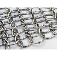 Decorative Stainless Steel Chainmail Ring Metal Mesh Curtains