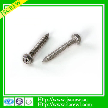 Acier inoxydable Hex Washer Head Screw