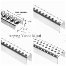 Slip Resistant Aluminum Ladder Rungs