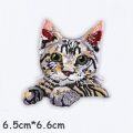 Patchs de chat mignon Patch de broderie 3D de haute qualité