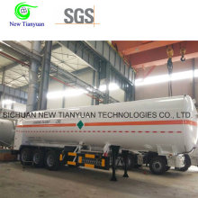 Ln2 34.02m3 Cryogenic Liquid Transportation Semi-Trailer