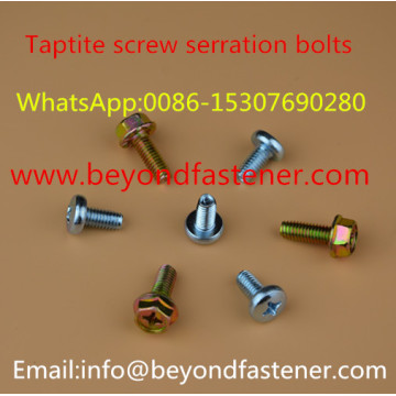 Parafuso Serration Parafusos Taptite Parafuso Torx