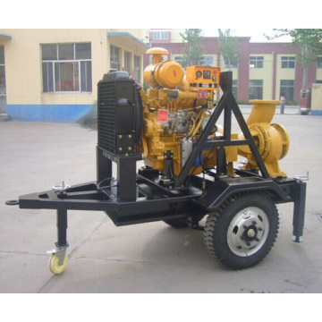 2 Wheels Trailer Water Pumps for Industrial Use