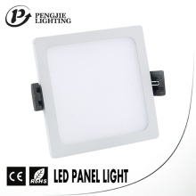 Popular ahorro de energía 8W ultra borde estrecho panel LED (cuadrado)