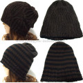 Lady tricô fornecedor por atacado de chapéu gorro slouchy