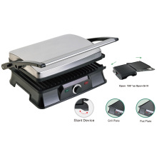 4-Slice Press Grill Panini Maker Healthy Grill Low Fat Grills