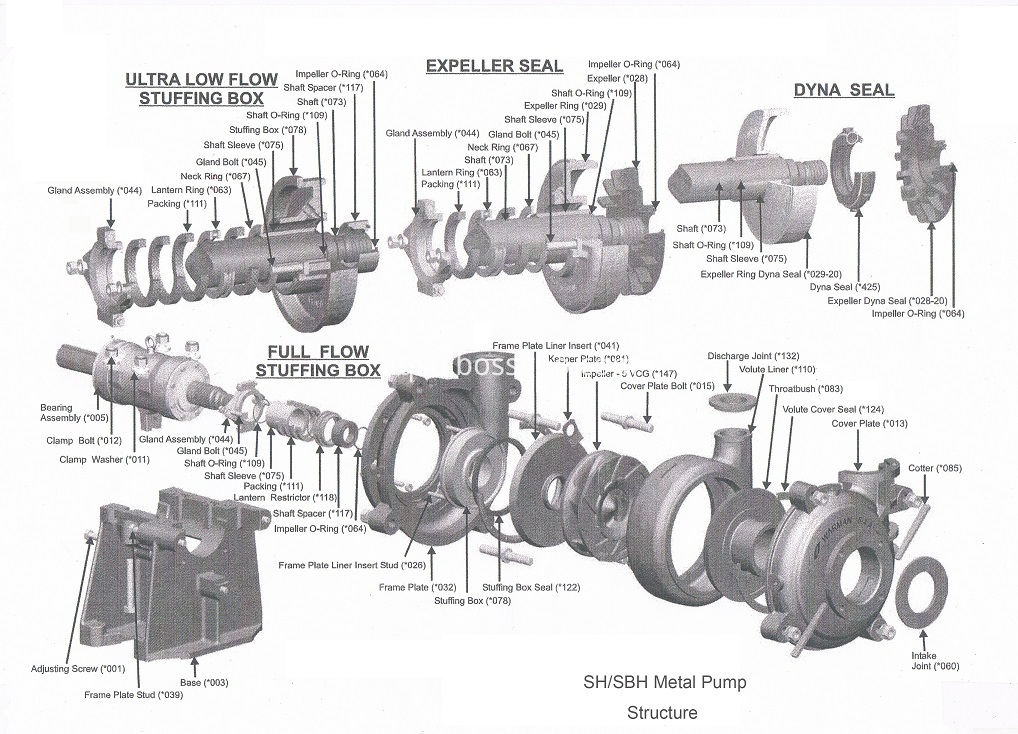 SH pump structure