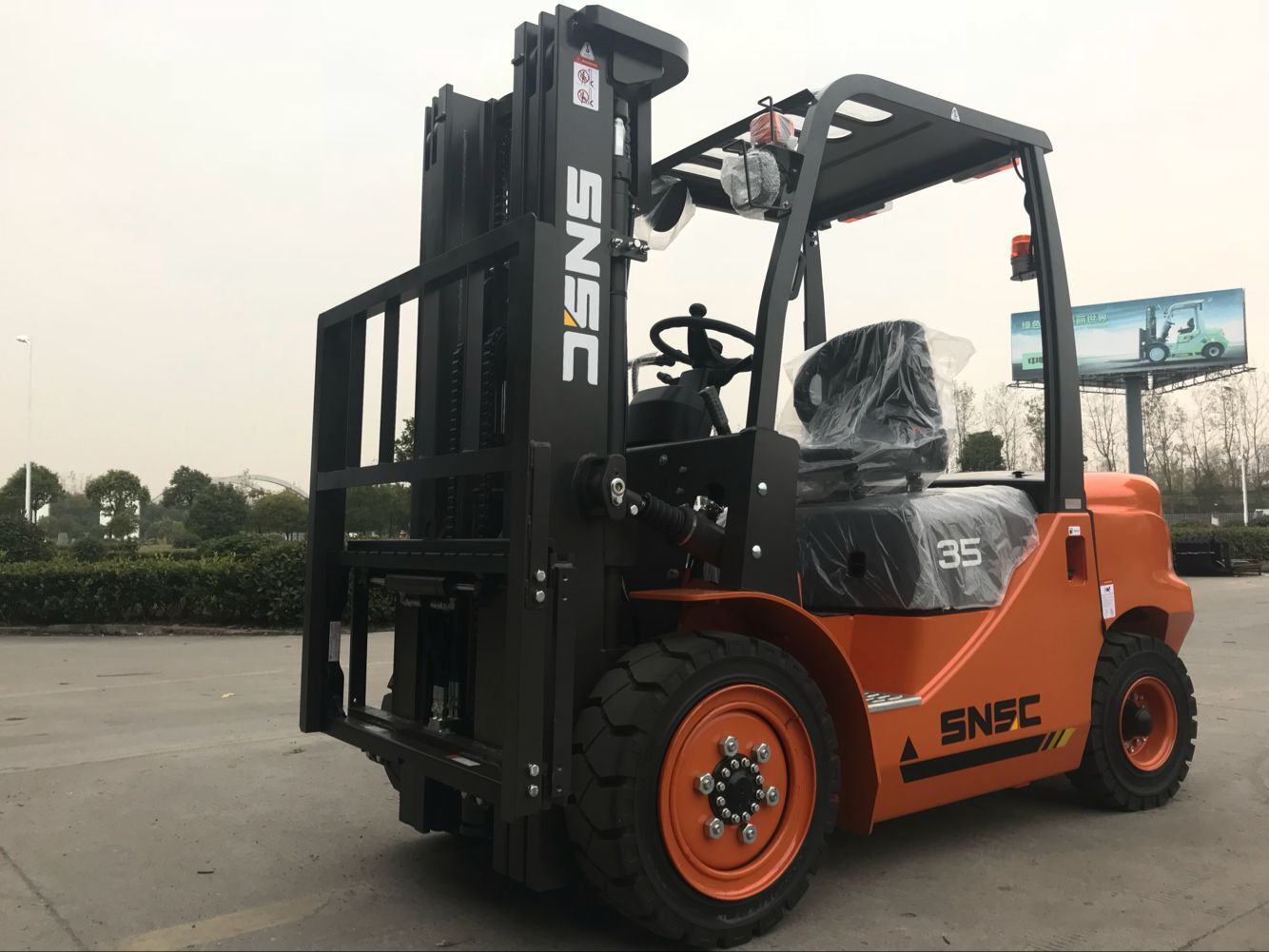 3.5t diesel forklift truck