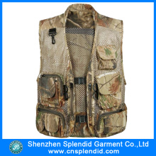 Customized Size Adult Camouflage Classic Fishing Vest