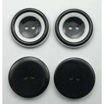 Cool Style Big Round Plastic Resins Buttons For Shirt