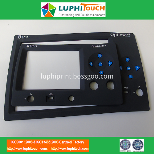 Optima VT Testing Equipment Rubber Keypad