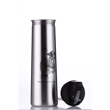 Flask Stainless Steel Single Wall Outdoor Sports Water Bottle Ssf-580