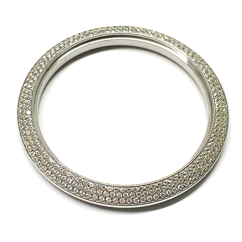 cnc steel watch bezel with diamond cnc steel watch bezel with diamond