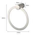 Adhesive Hand Towel Ring No Drill Towel Holder