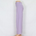 Пользовательские женские джинсы с фиолетовыми ногами