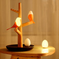 Standing Wooden Table Lamp