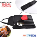 nylon apron bag wooden handle bbq tool set