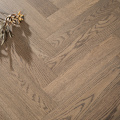 Plancher de chêne d&#39;ingénierie Herringbone Parquet en bois