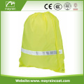 Reflective Custom Printed Drawstring Safety Bags