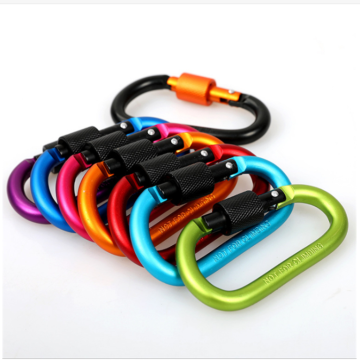 WATOWER screw carabiner keychain aluminum alloy, 78*43*8mm