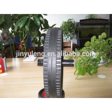 15"x3 solid rubber wheels for heavy duty trailer / industry machine