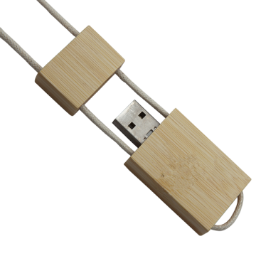 Nova unidade flash USB de madeira de 16 GB de envio grátis