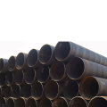 Spiral steel pipe line