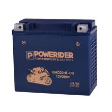 12V20Ah GHD20HL-BS ATV UTV lead acid battery