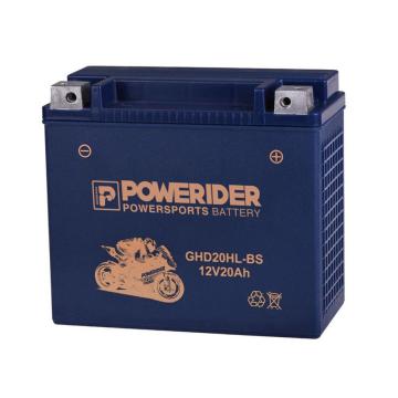 12V20Ah GHD20HL-BS ATV UTV lead acid battery