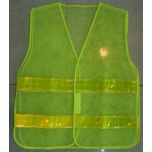 Yj-5028 Green Reflector Hi Vis Safety Mesh Vest Harness Incident Command Vests