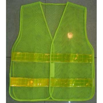Yj-5028 Green Reflector Hi Vis Safety Mesh Vest Harness Incident Command Vests