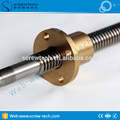 24mm lead screw with trapezoidal thread for Tr24x3