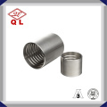 Sanitary Stainless Steel Pipe Fitting Tri Clamp Hose Coupling