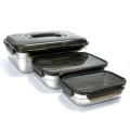 Travel Large Stainless Steel Food Storage Containers Set