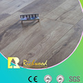 V Groove Wax Coating Oak Wooden Laminated Flooring