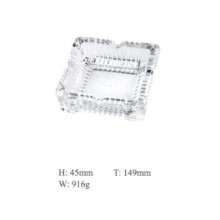 Cendrier en verre transparent de haute qualité avec un bon prix Kb-Hn01317