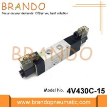 4V 400Series G1/2 &#39;&#39; Válvula solenoide neumática