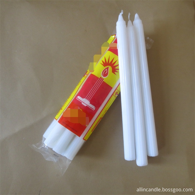 White Flute Candel