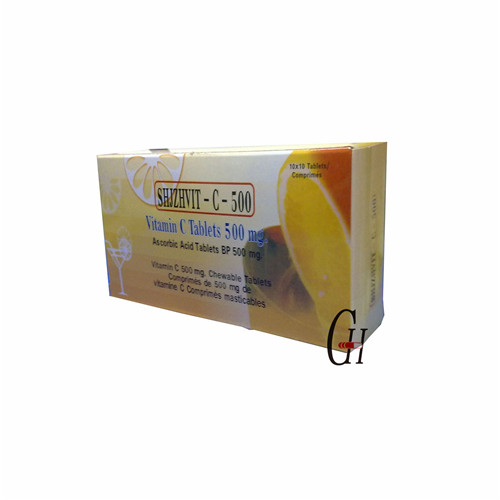 Vitamin C Chewable Tablets BP 500mg