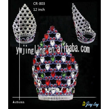 Mix Color Hot Big Full Round Crowns