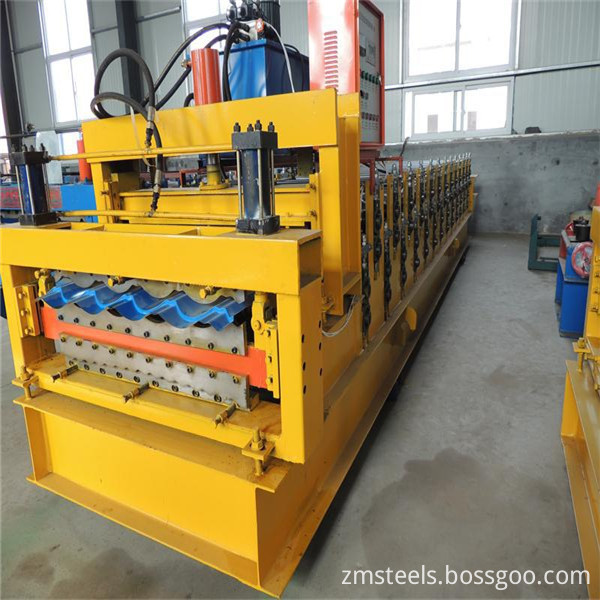 steel double layer roll forming machine