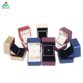 Wholesale Custom Jewelry Wedding Luxury Velvet Ring Box