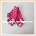 kid colorful Chrismas knitted gloves