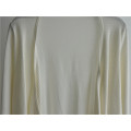 100%Cotton Long Sleeve Open Pure Color Women Knit Cardigan